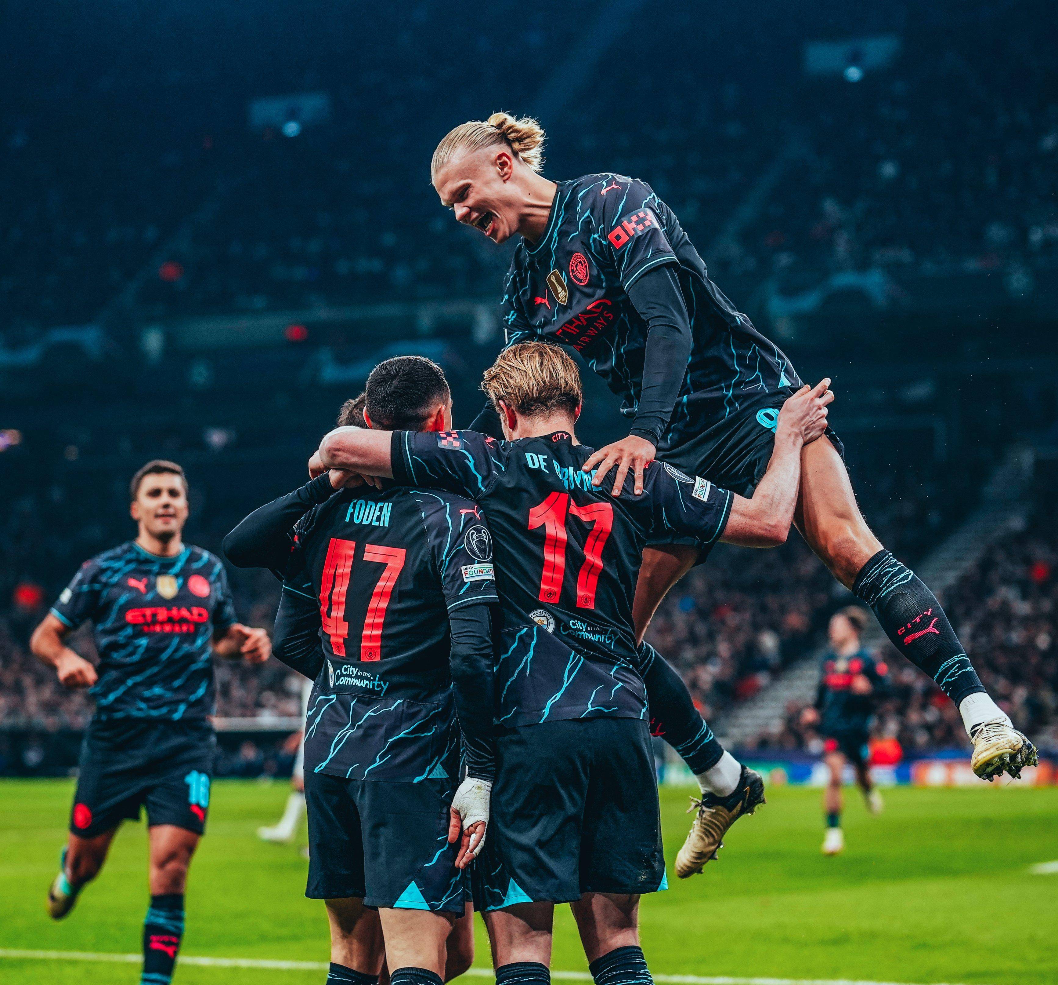 曼城轻松胜出,晋级欧冠八强! 曼城轻松胜出,晋级欧冠八强!